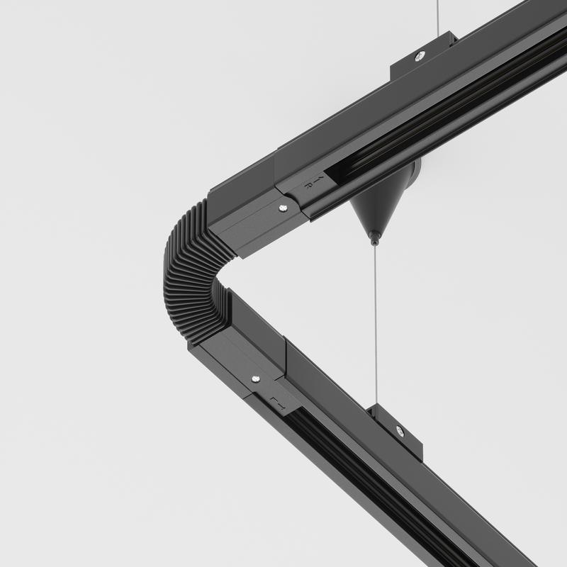  Коннектор гибкий Trinity черн. Voltega TRA-VGL005CF-31B фото в каталоге от BTSprom.by