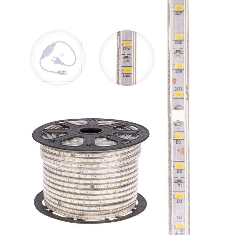 Лента светодиодная SMD5730 6.5x13мм 60LED/м 220В IP67 бел. (уп.100м) Neon-Night 142-701 фото в каталоге от BTSprom.by  Лента светодиодная SMD5730 6.5x13мм 60LED/м 220В IP67 бел. (уп.100м) Neon-Night 142-701 фото в каталоге от BTSprom.by