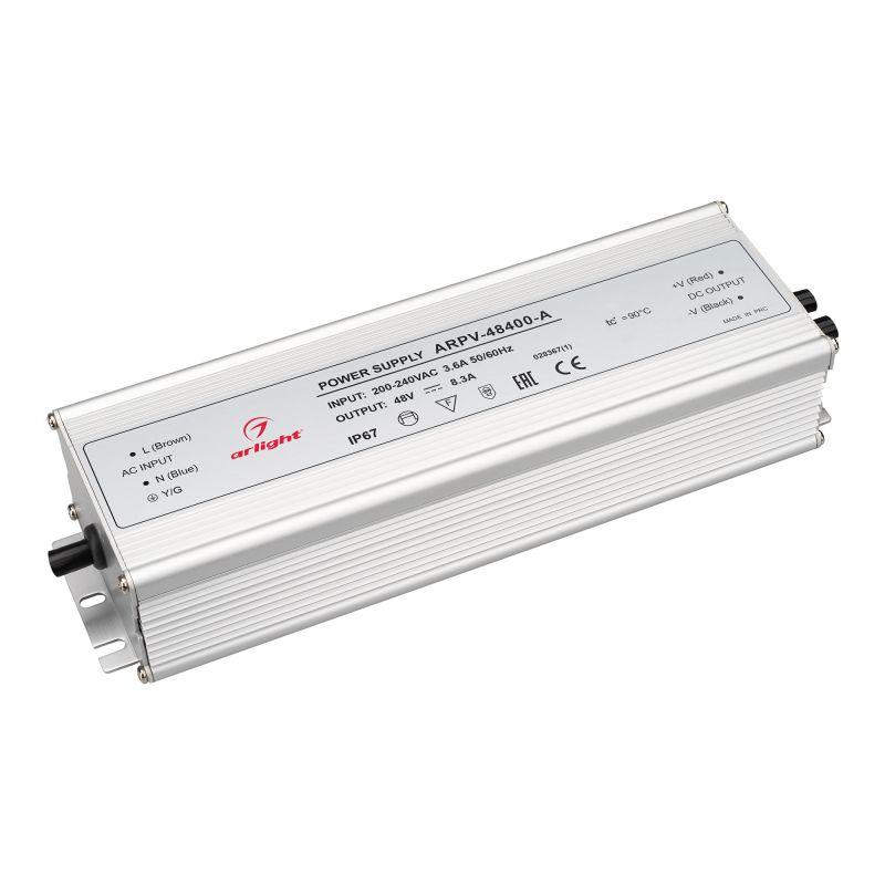 блок питания arpv-48400-a 48в 8.3а 400вт ip67 метал. arlight 028367(1) от BTSprom.by