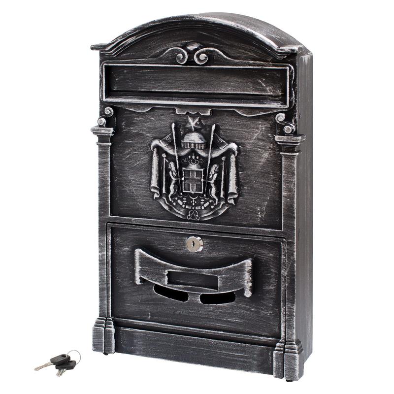 ящик почтовый №4010в старое сереб. аллюр 7 572 от BTSprom.by