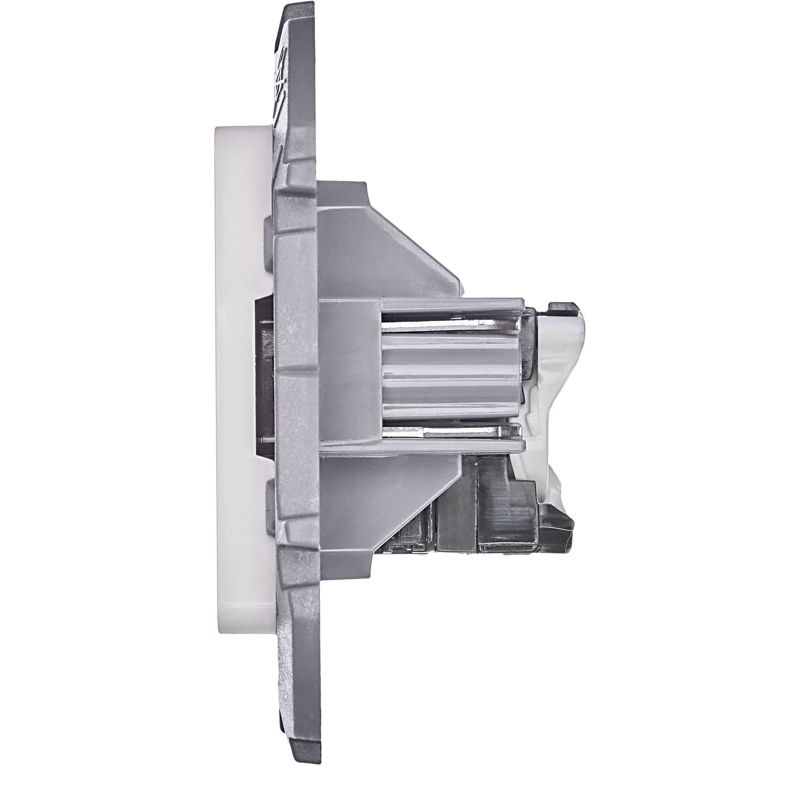  Розетка компьютерная Inspiria RJ45 кат.6 UTP механизм бел. IEK 673830 фото в каталоге от BTSprom.by