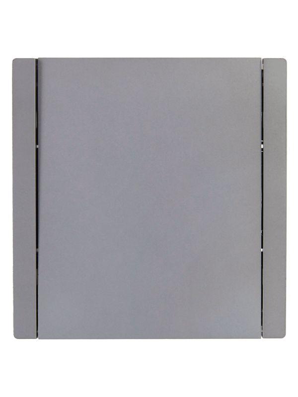  Выключатель проходной 1-кл. СП FORTE&PIANO 10А FP503 сталь IEK FP-V12-0-10-1-K46 фото в каталоге от BTSprom.by