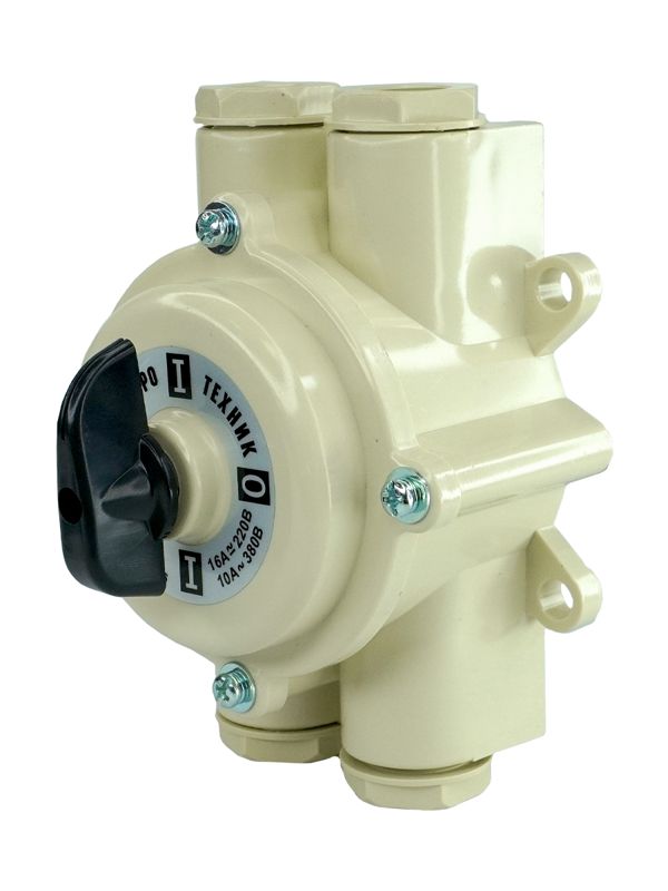 выключатель пакетный пв4-16а в пл. корп. ip56 электротехник et002667 от BTSprom.by