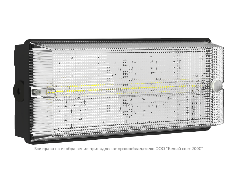 светильник аварийный bs-universal-10-l6-led 3000к dd01 black белый свет a32046 от BTSprom.by