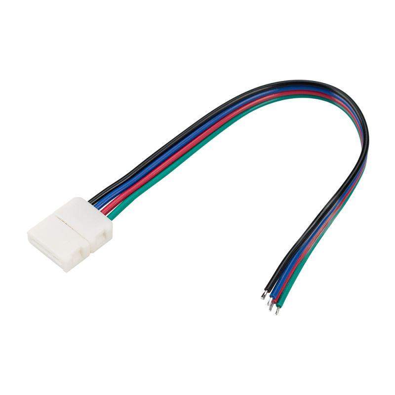 коннектор выводной fix-rgb-10mm-150mm-x1 (4-pin) (-) arlight 023952 от BTSprom.by
