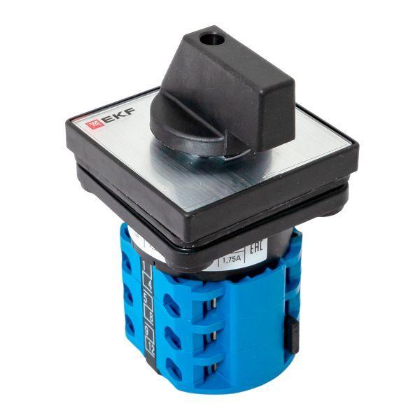  Переключатель кулачковый ПК-1-102 2п 10А "0-1-2-3" IP65 EKF pk-1-102-10-65 фото в каталоге от BTSprom.by