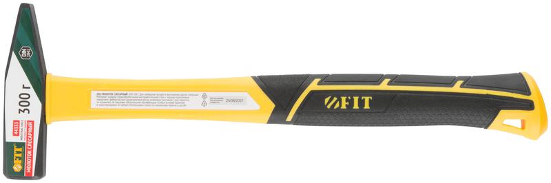  Молоток кованый Профи 300г фибергласовая усилен. ручка FIT 44333 фото в каталоге от BTSprom.by