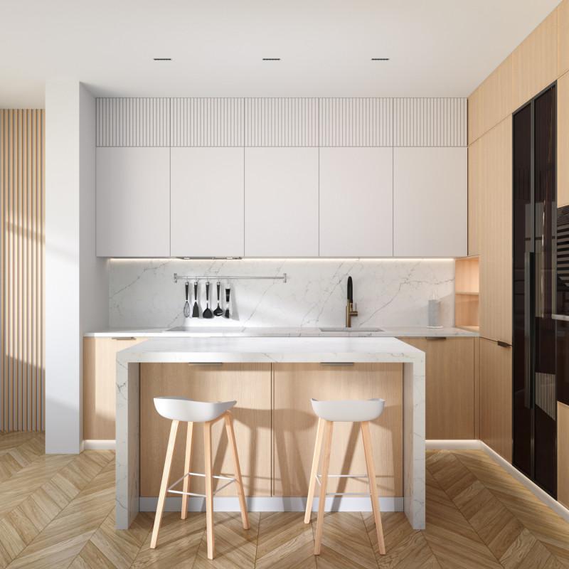  Светильник SPACE 10Вт 4000К IP20 220В L126мм 38град. встраив. со светодиодом алюм. бел./черн. DENKIRS 723070 фото в каталоге от BTSprom.by