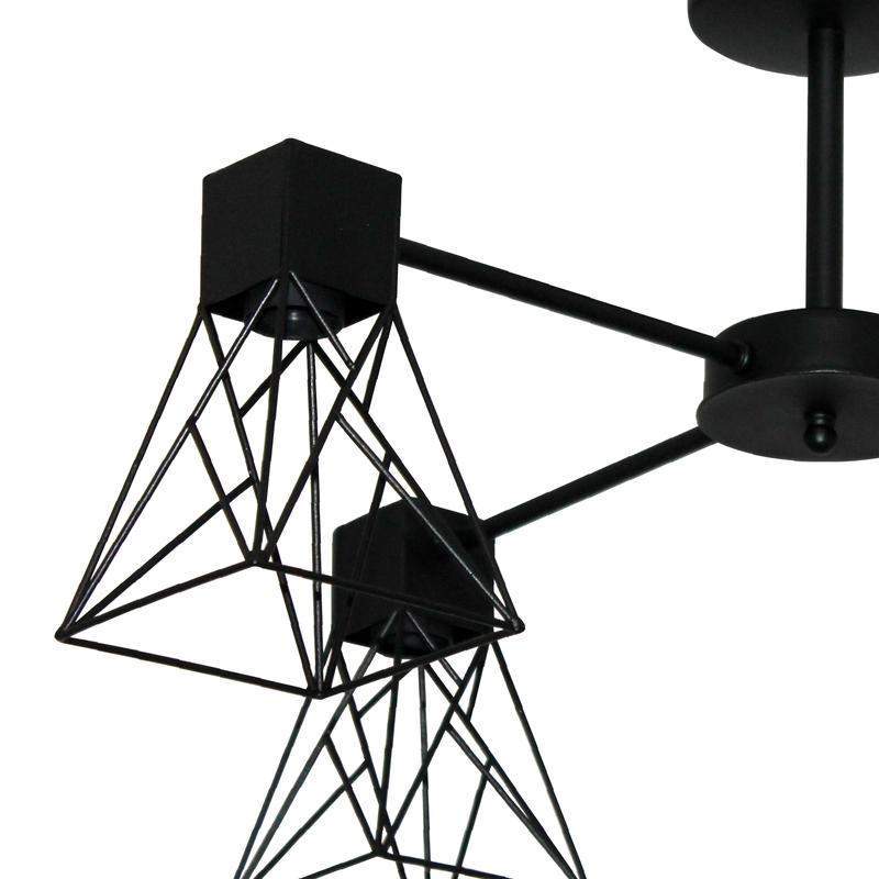  Светильник "Дельта" 141 НПБ 01-4х60-126 Е27 ИУ черн. муар Элетех 1005404784 фото в каталоге от BTSprom.by