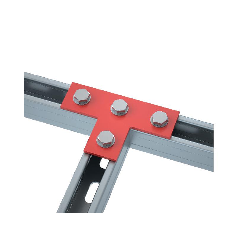 Пластина соединительная Т-образ. UST HD 4 отверстия КМ LO11672 фото в каталоге от BTSprom.by