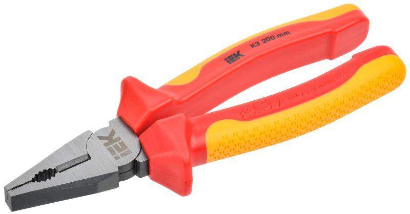 пассатижи диэлектрические 200мм k3 arma2l 3 iek a2l3-pl20-k3-200 от BTSprom.by
