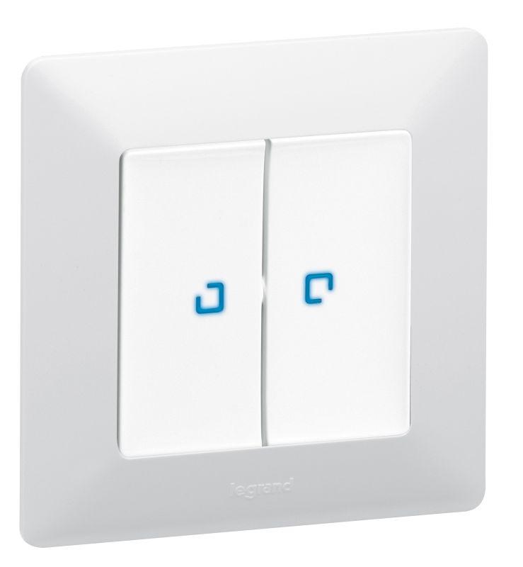  Выключатель 2-кл. СП Valena In'matic 10А IP20 250В безвинтов. зажимы механизм сер. Leg 752005 фото в каталоге от BTSprom.by