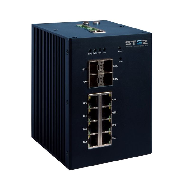 коммутатор промышленный stez3000-8g-4gsfp-24 стэз 70100002 от BTSprom.by