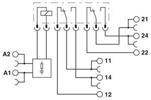 модуль базовый plc-bsc-230uc/21-21/so46 phoenix contact 2980429 от BTSprom.by