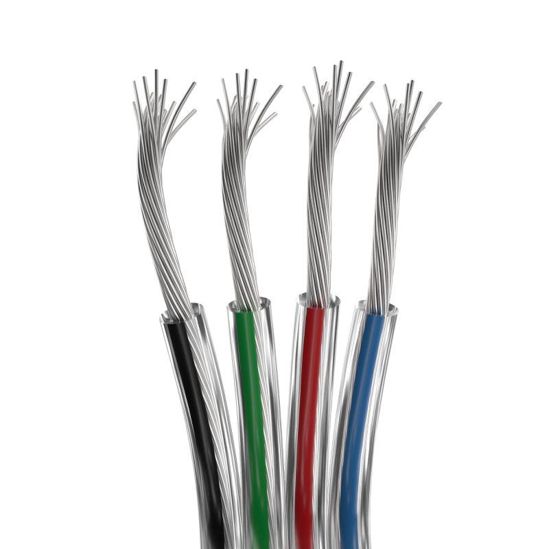 шлейф питания arl-18awg-clear-4wire-cu (уп.50м) arlight 034962 от BTSprom.by