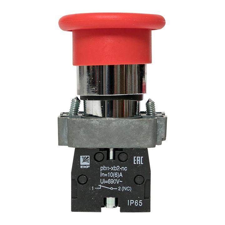  Кнопка "Грибок" BC42 NC IP65 красн. PROxima EKF xb2-bc42-65 фото в каталоге от BTSprom.by