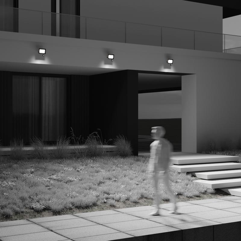  Прожектор с датчиком движения Flood 50Вт 4000К 110град. IP65 Maytoni FL001-L50B4KSR фото в каталоге от BTSprom.by