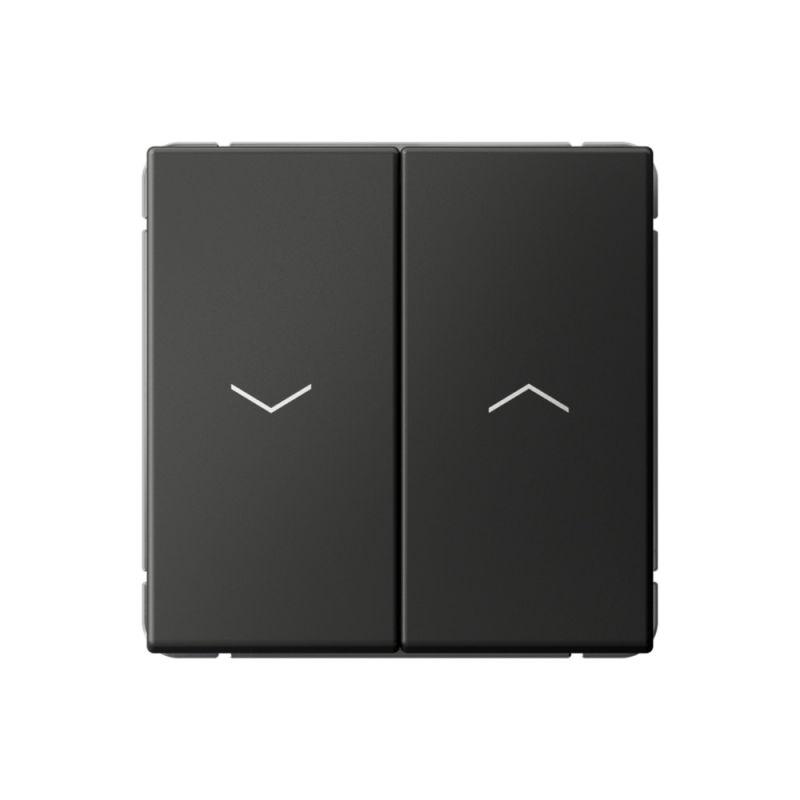 выключатель для жалюзи 2-кл. artgallery 2х (сх. 4) 10а быстрозажим. клем. механизм базальт se gal001419s от BTSprom.by