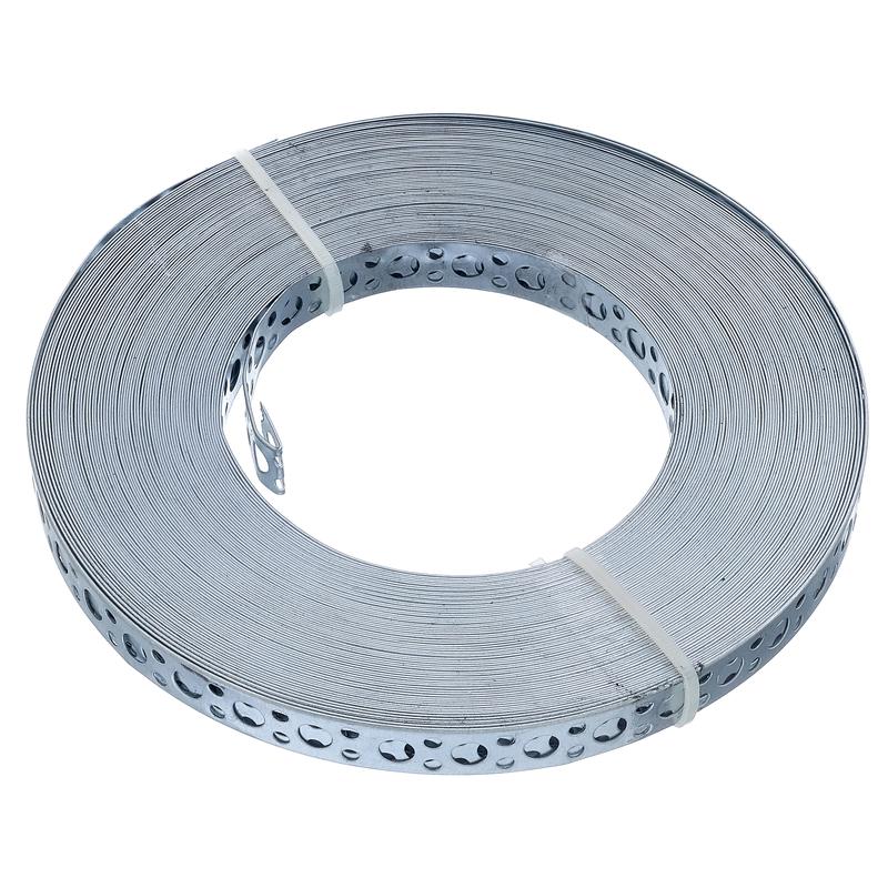 лента монтажная 0.55х17 прямая 25м цинк этикетка стройметиз 4520049 от BTSprom.by