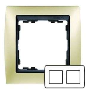 рамка 2-м simon82 шампань/матов. simon 82824-34 от BTSprom.by рамка 2-м simon82 шампань/матов. simon 82824-34 от BTSprom.by