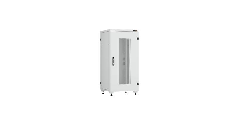шкаф напольный lite ii 19дюйм 24u 600х1241х600мм перфорир. дверь цельнометал. стенки и задн. дверь разобран. сер. tlk tfi-246060-pmmm-r-gy от BTSprom.by