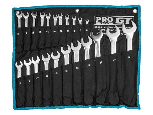 набор ключей комбинир. 6-32мм 22шт pro startul gt (pro-81022) (полотно, 6-22,24,27,30,32) pro-81022 от BTSprom.by