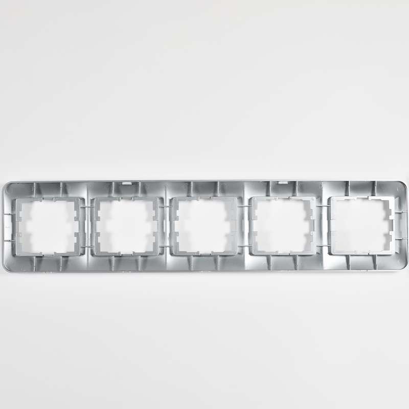  Рамка 5-м Karina Life горизонт. матов. серебр. LEZARD 708-4300-150 фото в каталоге от BTSprom.by