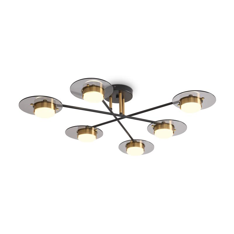  Светильник Moon 6х7Вт GX53 IP20 подвесной Freya FR5513PL-06BBZ фото в каталоге от BTSprom.by