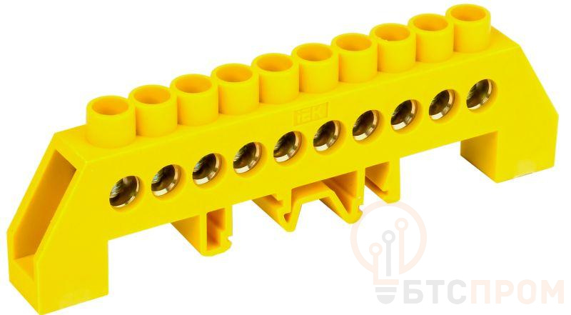 Шина PE "земля" в комб. DIN-изол. "Стойка" ШНИ-8х12-10-КС-Ж IEK YNN10-812-10DP-K05 фото в каталоге от BTSprom.by  Шина PE "земля" в комб. DIN-изол. "Стойка" ШНИ-8х12-10-КС-Ж IEK YNN10-812-10DP-K05 фото в каталоге от BTSprom.by