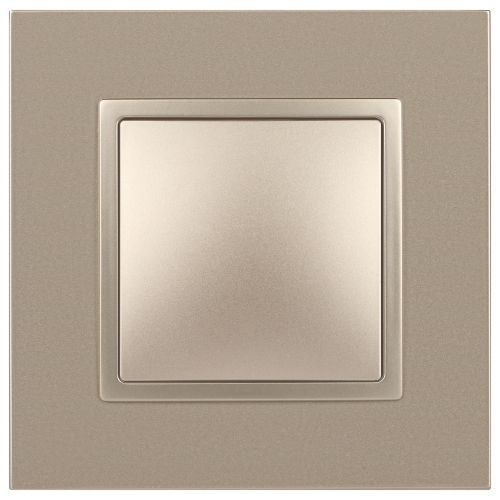  Переключатель 1-кл. СП Elegance 14-1103-04 10А IP20 250В 10AX механизм шампань Эра Б0034226 фото в каталоге от BTSprom.by