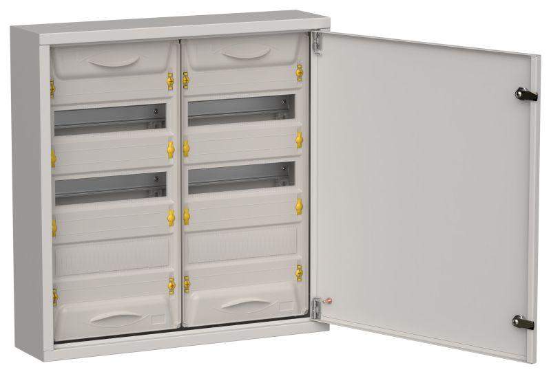корпус щрн-72 (2х36) titan 5 585х570х140 ip31 метал. сер. iek ti5-50-n-2x036-31-7035 от BTSprom.by