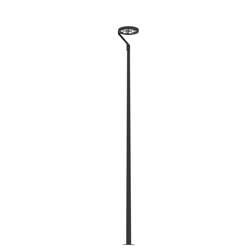 комплекс осветительный kroon top 30w rw 840 ral9005 pole 3m set (в комплекте здф) ст 4893000010 от BTSprom.by