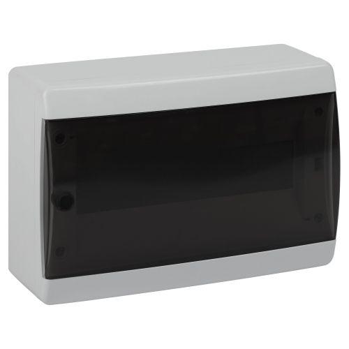 корпус навесной comfort щрн-п-12 ip41 пластик. прозр. крышка бел. эра б0067233 от BTSprom.by