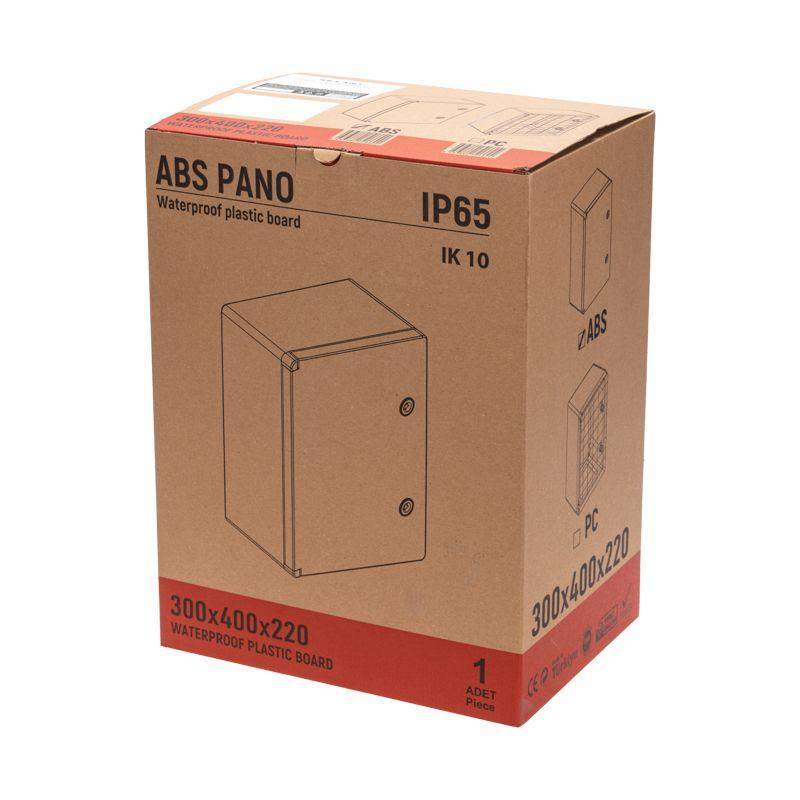  Корпус ЩМПп 400х300х220 УХЛ1 IP65 с монтажн. панелью ABS пластик. Rexant 11-0403 фото в каталоге от BTSprom.by