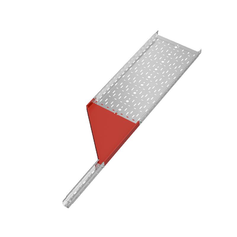 Переходник для лотка левый 50х50-400 "ПЛЮС" PDplus50-50-400-L INOX304 КМ PL5816 фото в каталоге от BTSprom.by