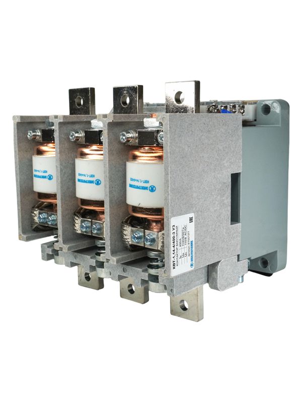 контактор вакуумный квт-1.14-4/400-3 у3 3п кат. 110в 4но+3нз ip00 без реле электротехник et557377 от BTSprom.by