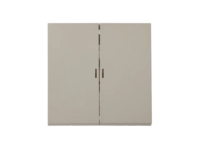 выключатель 2 клав. (cкрытый, узел, 10а) со световой индикацией песочный, carre, bylectrica с5 10-3608 песочн от BTSprom.by