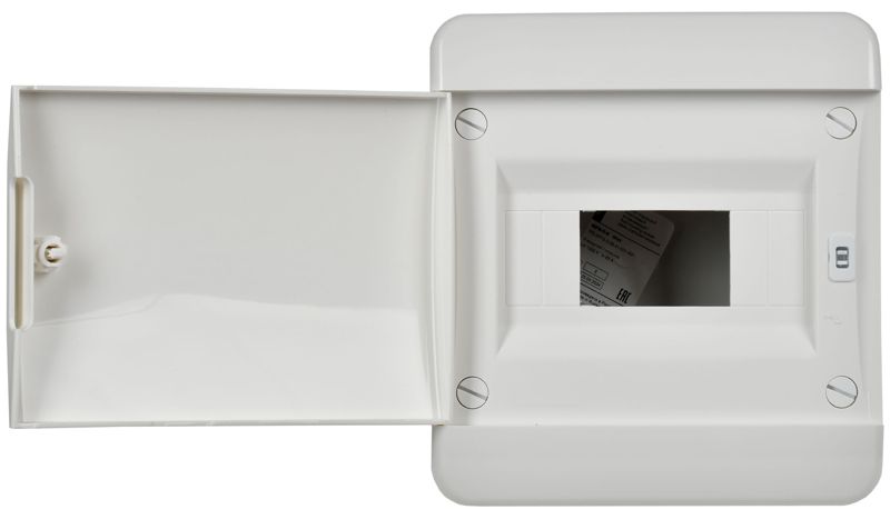  Корпус ЩРВ-П-8 TEKFOR IP41 бел. дверь пластик. IEK TF5-KP13-V-08-41-K01-K01 фото в каталоге от BTSprom.by