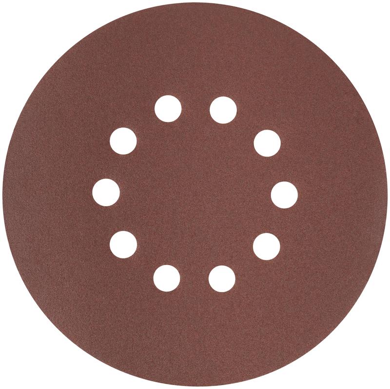 круг шлифовальный с отверст. (липучка) 225мм р 100 алюм./оксидный (уп.5шт) fit 39895 от BTSprom.by