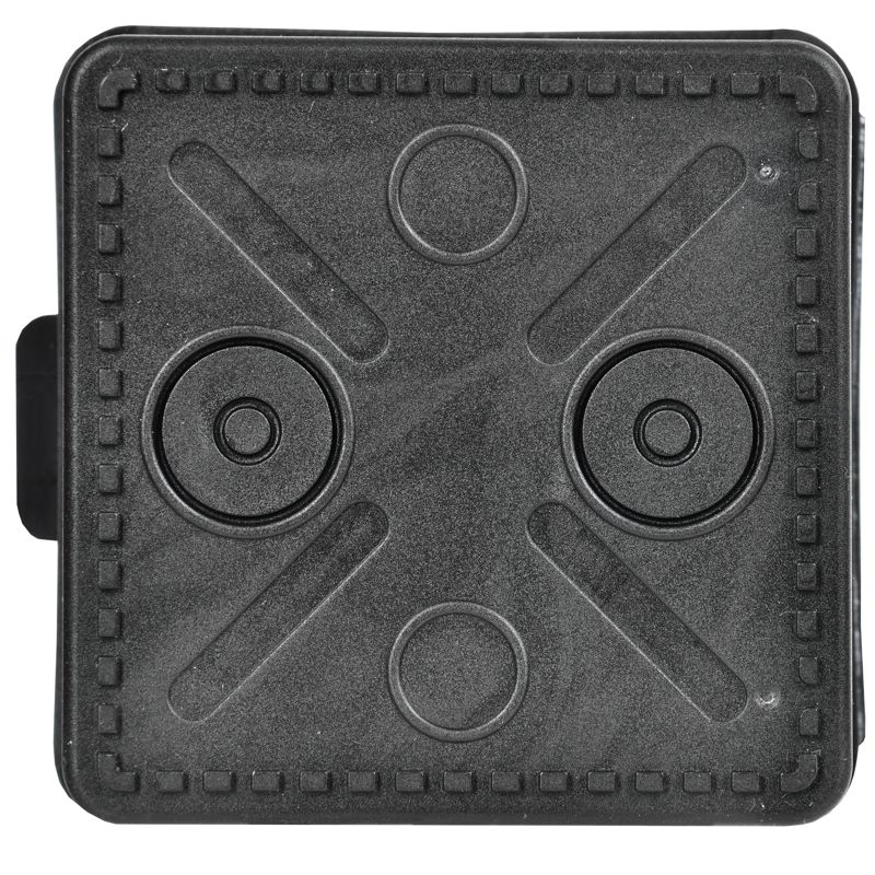  Коробка распаячная ОП 80х80х50 IP54 КМ41238 откид. крышка 7 гермовводов черн. IEK UKO31-080-080-050-K02-54 фото в каталоге от BTSprom.by