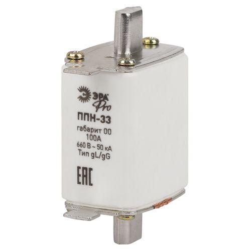 предохранитель плавкий ппн-33 габарит 00 100а pro ppn-33-00-100 эра б0064019 от BTSprom.by