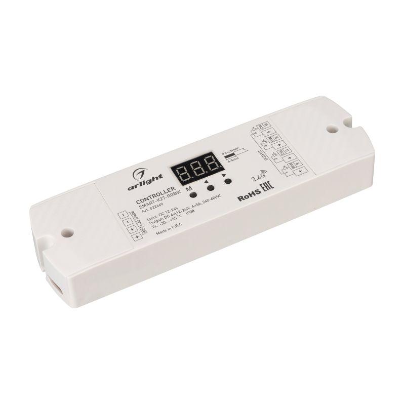 контроллер smart-k27-rgbw (12-24в 4х5а 2.4g) (ip20 пластик) arlight 022669 от BTSprom.by
