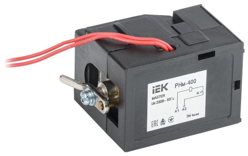 расцепитель независимый рнм-400 (рнм-37) 220в master iek sva40d-rn-02 от BTSprom.by