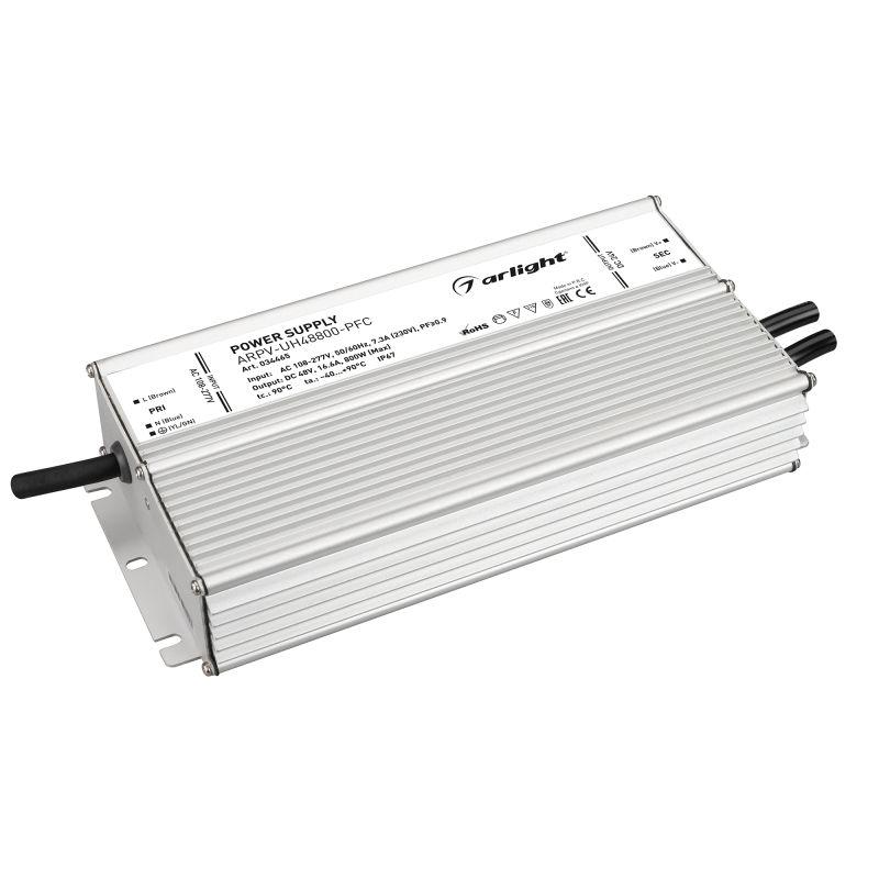блок питания arpv-uh48800-pfc 48в 16.6а 800вт ip67 метал. arlight 034465 от BTSprom.by