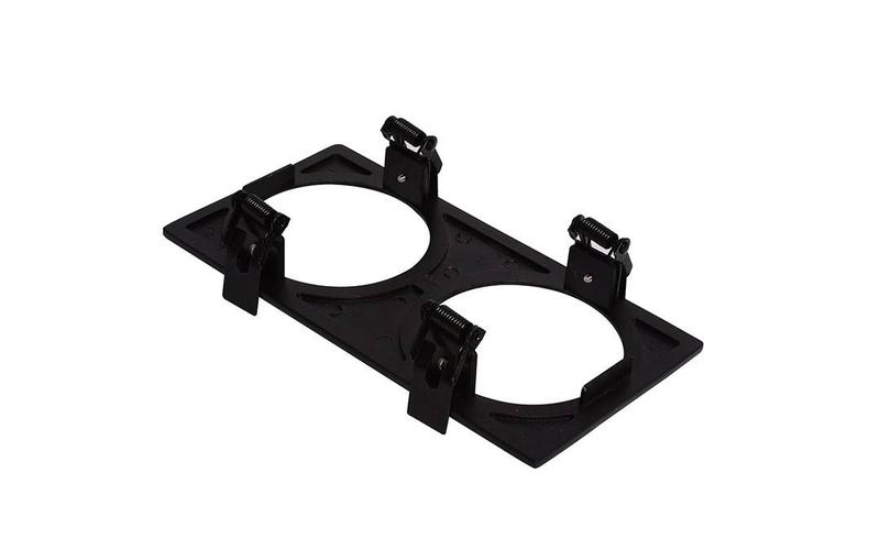  Рамка двойная DL-PJ-103-B черн. DesignLed 00-00002966 фото в каталоге от BTSprom.by