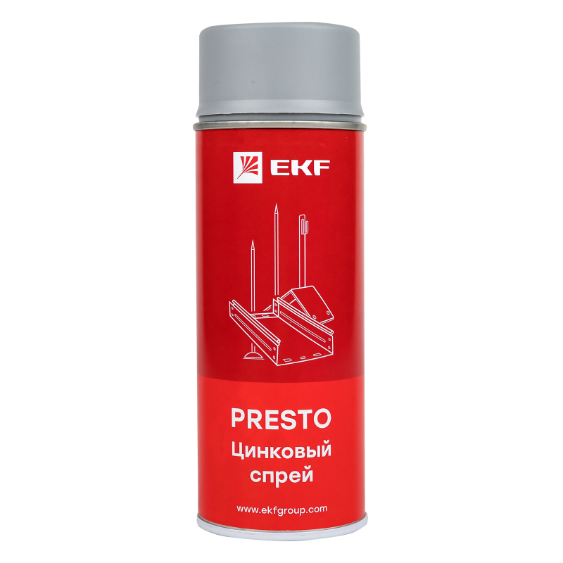 спрей цинковый "presto" 400мл ekf lp-zinc от BTSprom.by спрей цинковый "presto" 400мл ekf lp-zinc от BTSprom.by
