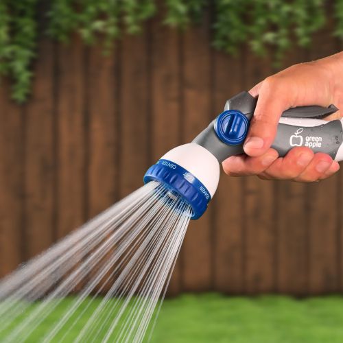  Пистолет-распылитель 8 реж. пластик. (12/48) Green Apple Б0003093 фото в каталоге от BTSprom.by