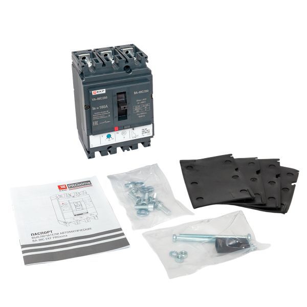 Выключатель автоматический 3п 250/160А 45кА ВА-99C Compact NS PROxima EKF mccb99C-250-160 фото в каталоге от BTSprom.by