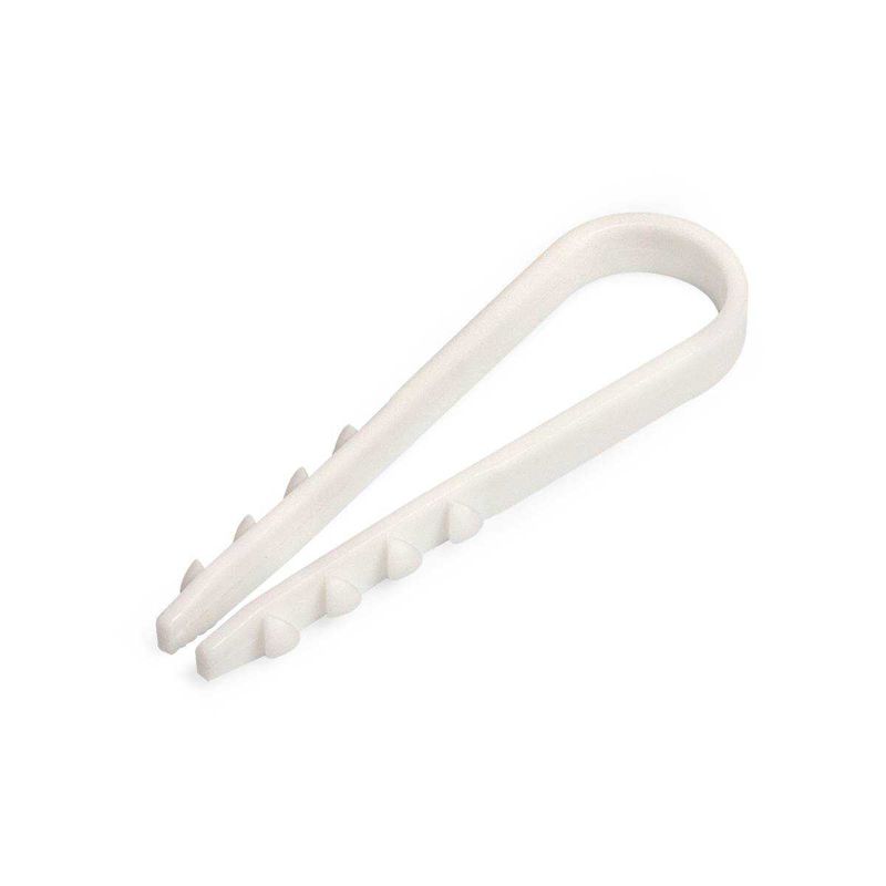 дюбель-хомут дх 19-25 для круглого кабеля нейлон бел. (уп.100шт) fortisflex 57551 от BTSprom.by