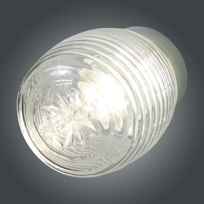  Светильник НББ 64-60-080 "Бочонок" d120 1х60Вт E27 IP20 корпус прямой бел. Элетех 1005100108 фото в каталоге от BTSprom.by